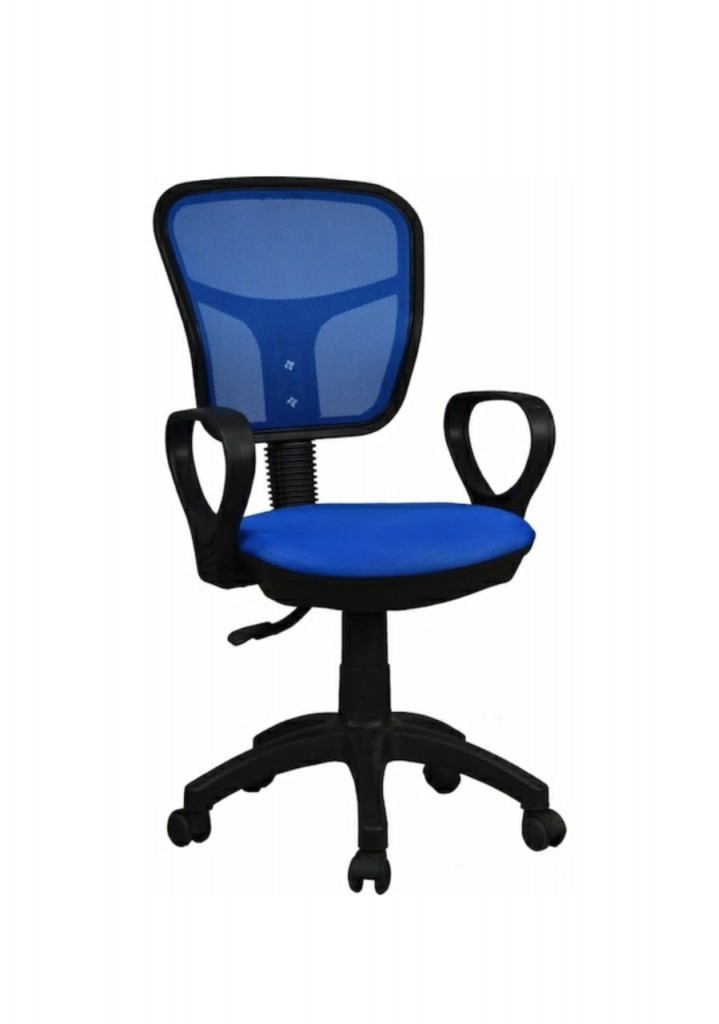 Clk Fileli Mavi Bilgisayar Ofis Çalışma Sandalyesi Koltuğu