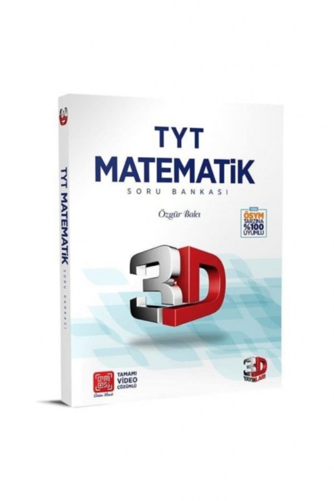 2022 Tyt 3D Matematik Tamamı Video Çözümlü Soru Bankası 473035