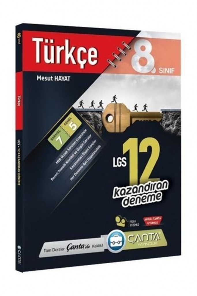 Çanta Deneme Türkçe 8.Sınıf Kazandıran 12'Li Deneme