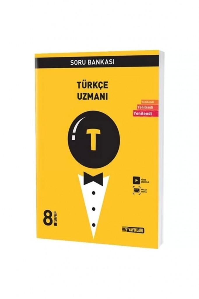 Hız 8. Sınıf Türkçe Uzman Soru Bankası