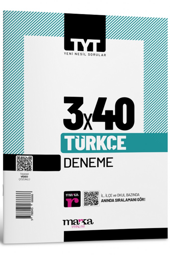 Marka Tyt Türkçe 3 Deneme Tamamı Video Çözümlü