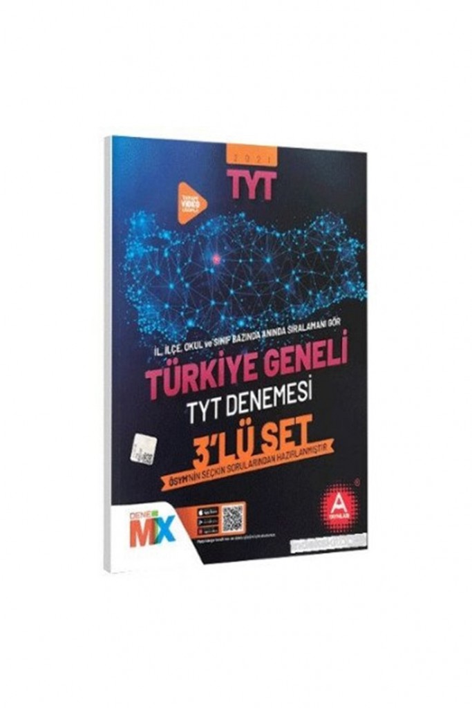 Türkiye Geneli Tyt Çıkmış Sorular Denemesi 3 Lü Set