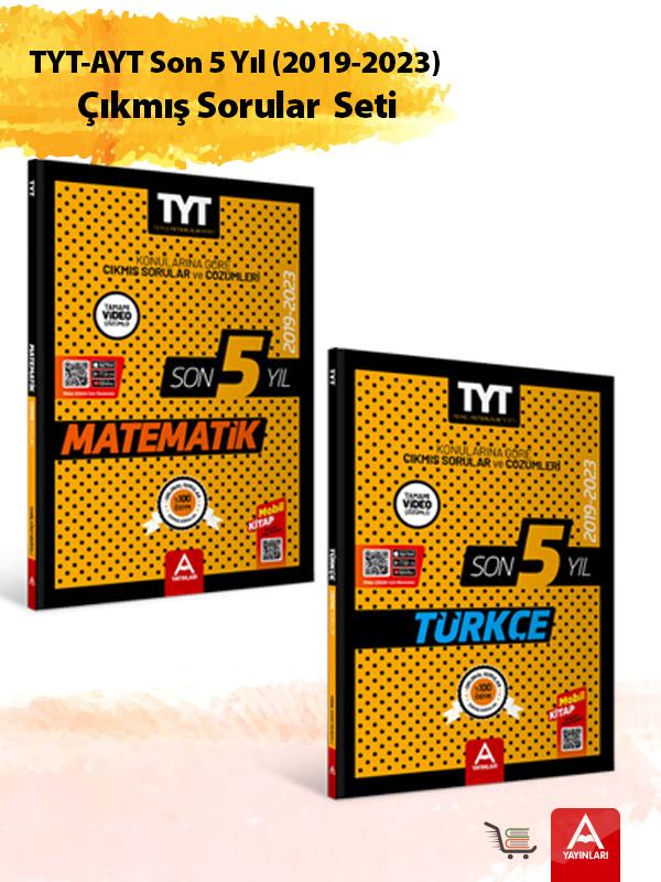 Tyt Türkçe-Matematik Son 5 Yıl Çıkmış Sorular Seti Ders-Ders Ve Konu-Konu Sırlanmış 2019-2023