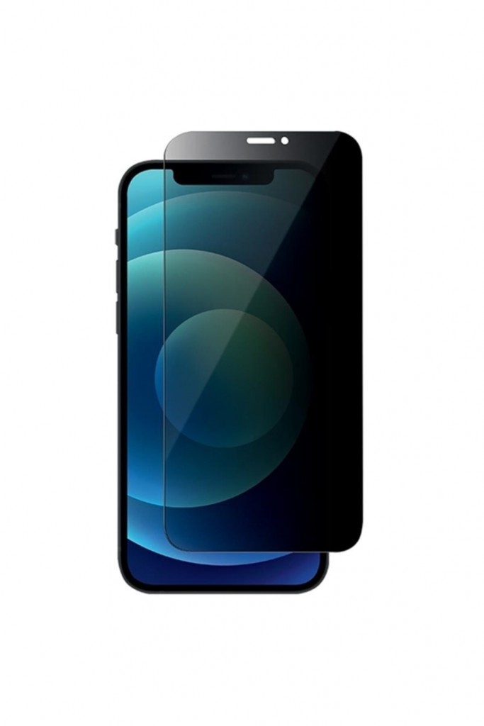 Iphone 12 Pro Max Privacy Gizli Hayalet Tempered Cam Uyumlu Ekran Koruyucu Rz