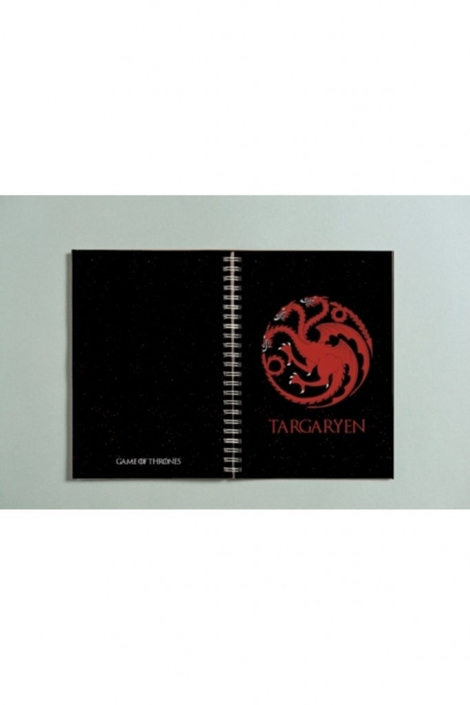 Game Of Thrones Targaryen Spiralli A5 96 Yaprak Çizgisiz Tasarım Defter Pytkdt090