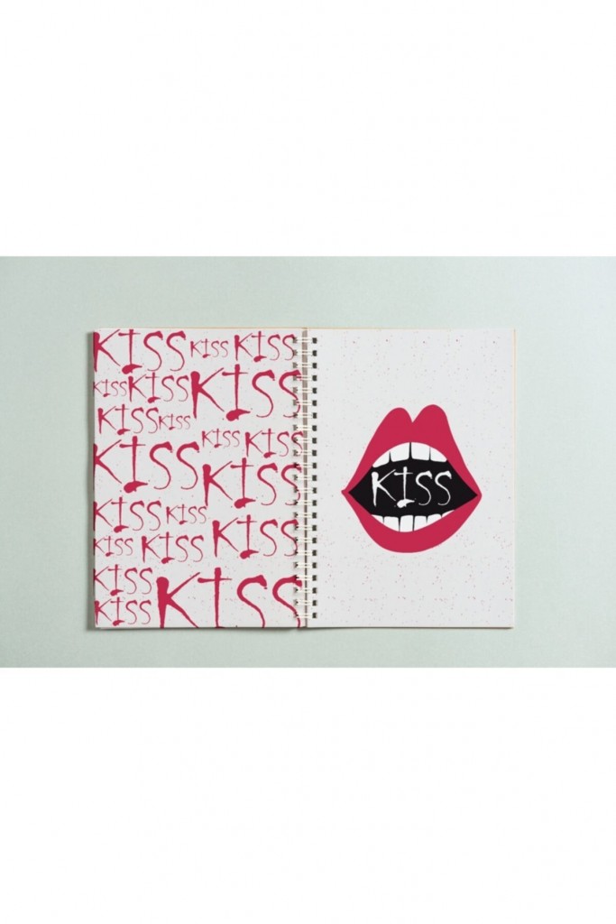 Kiss Baskı Spiralli A5 96 Yaprak Çizgisiz Tasarım Defter Pytkdt0112