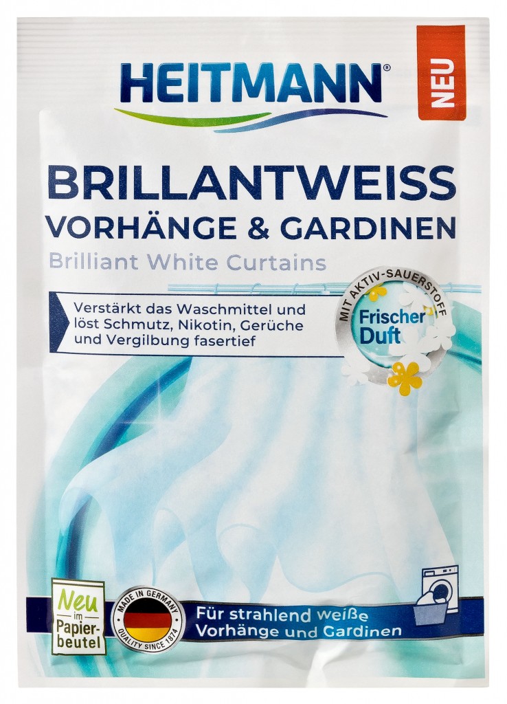 Heitmann Parıldayan Beyaz Perdeler İçin Toz Deterjan 50 G