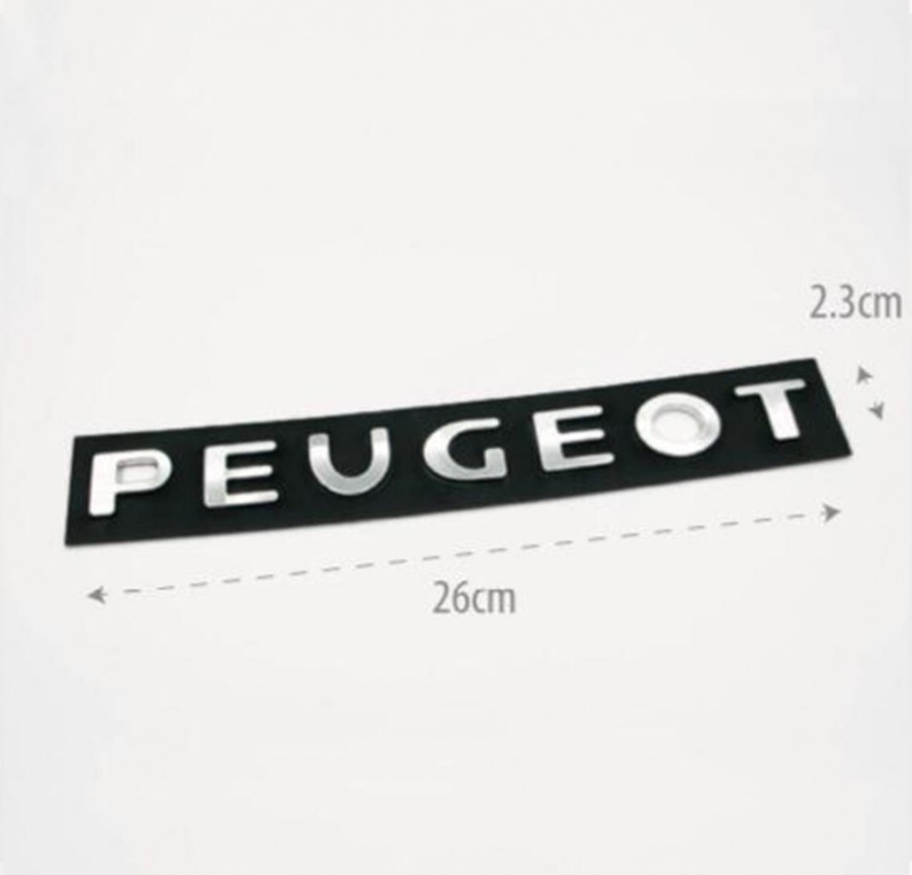 Peugeot Yazisi 307 Ve Partner Uyumlu