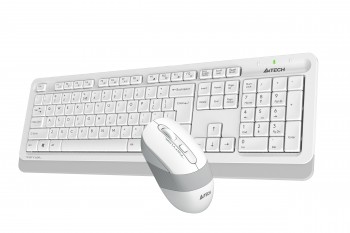 A4 Tech Fg1010 Q 2.4 Ghz Usb Beyaz Klavye+Mouse Kablosuz Set