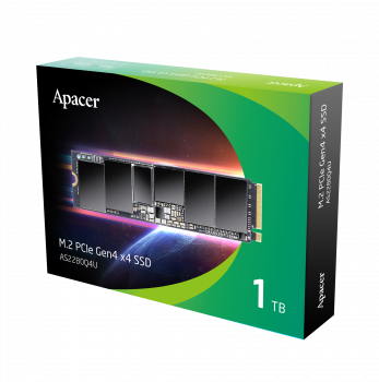 Apacer As2280P4X-1 1Tb 7300/6000Mb/S M.2 Pcie Gen4X4 Ssd (Ap1Tbas2280Q4U-1)