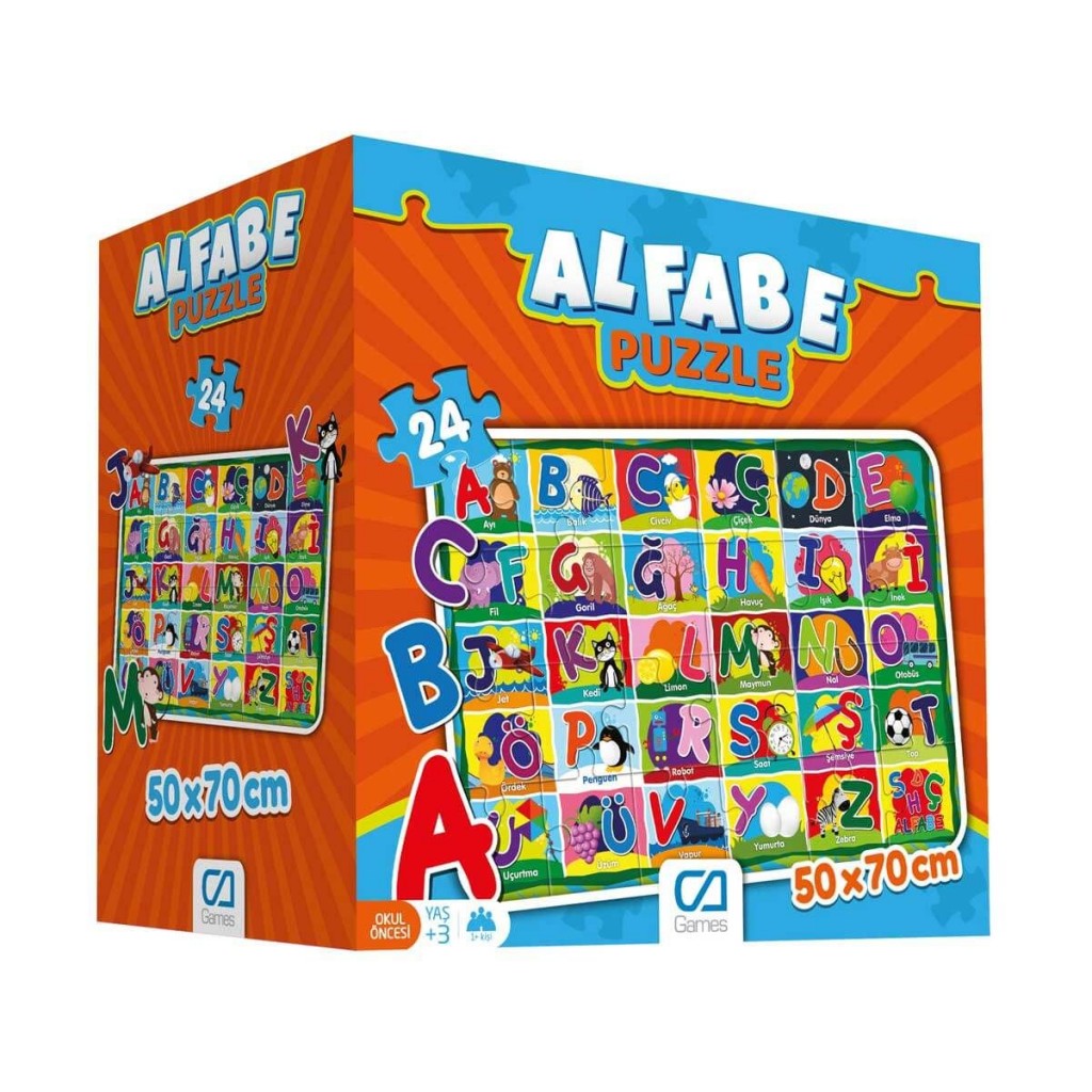Games Alfabe Puzzle 24 Parça