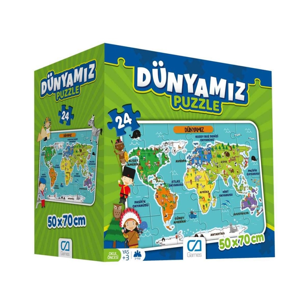 Games Dünyamız Puzzle 5025