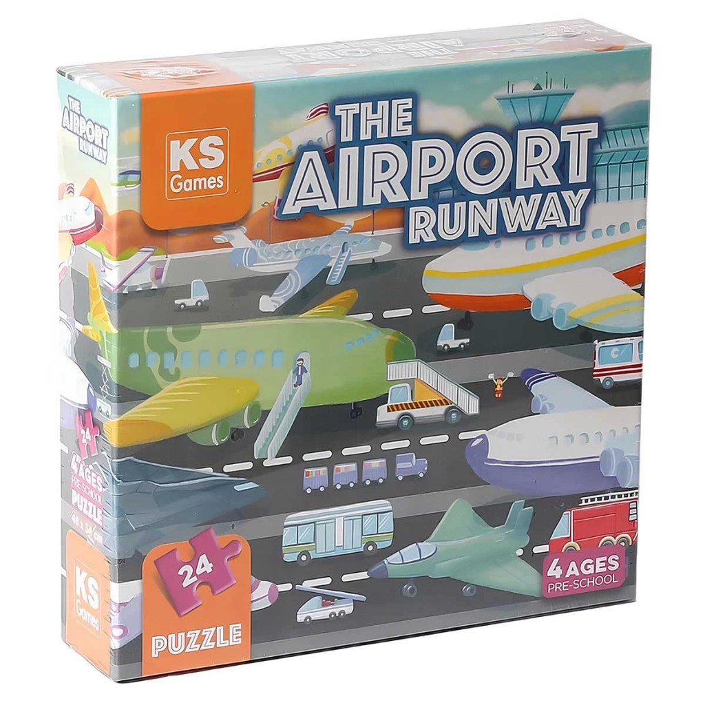Ks Games The Airport Runway Pre-School Puzzle