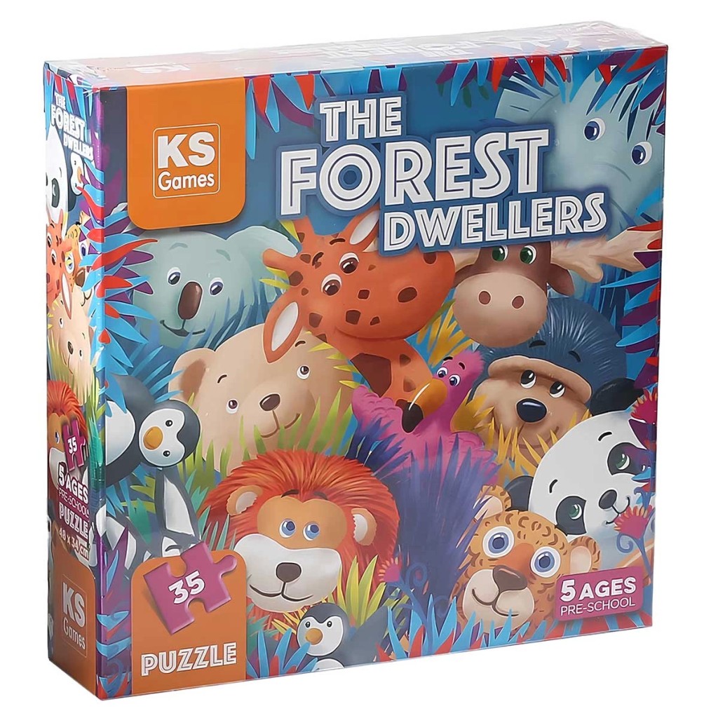 Ks Games The Forest Dwellers Pre-School Puzzle