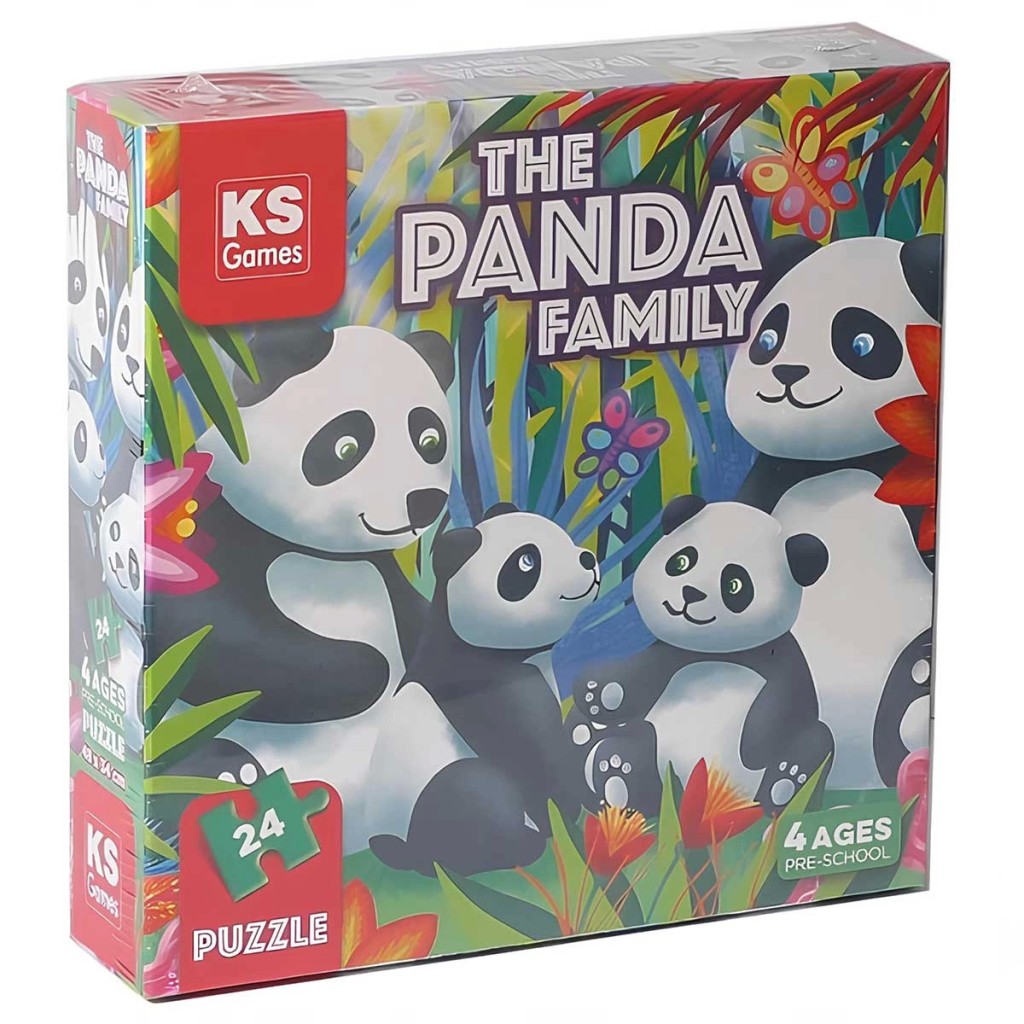Ks Games The Panda Family Pre-School Puzzle
