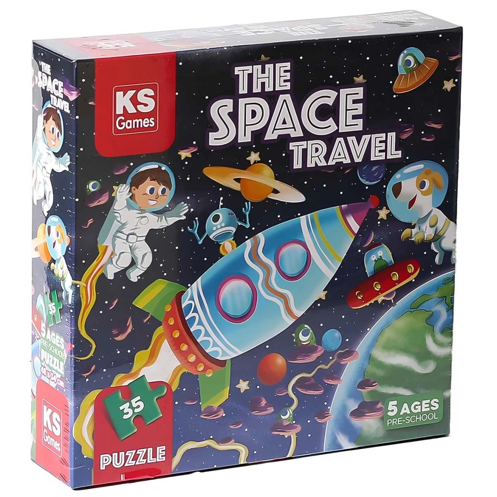 Ks Games The Space Travel Pre-School Puzzle
