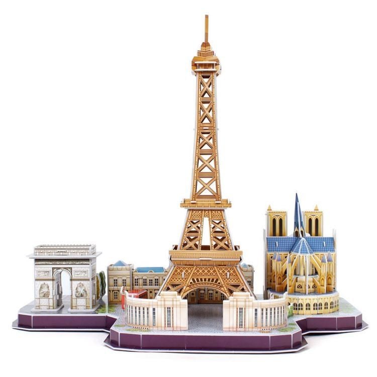 Nessiworld City Line Paris 3D Puzzle 114 Parça