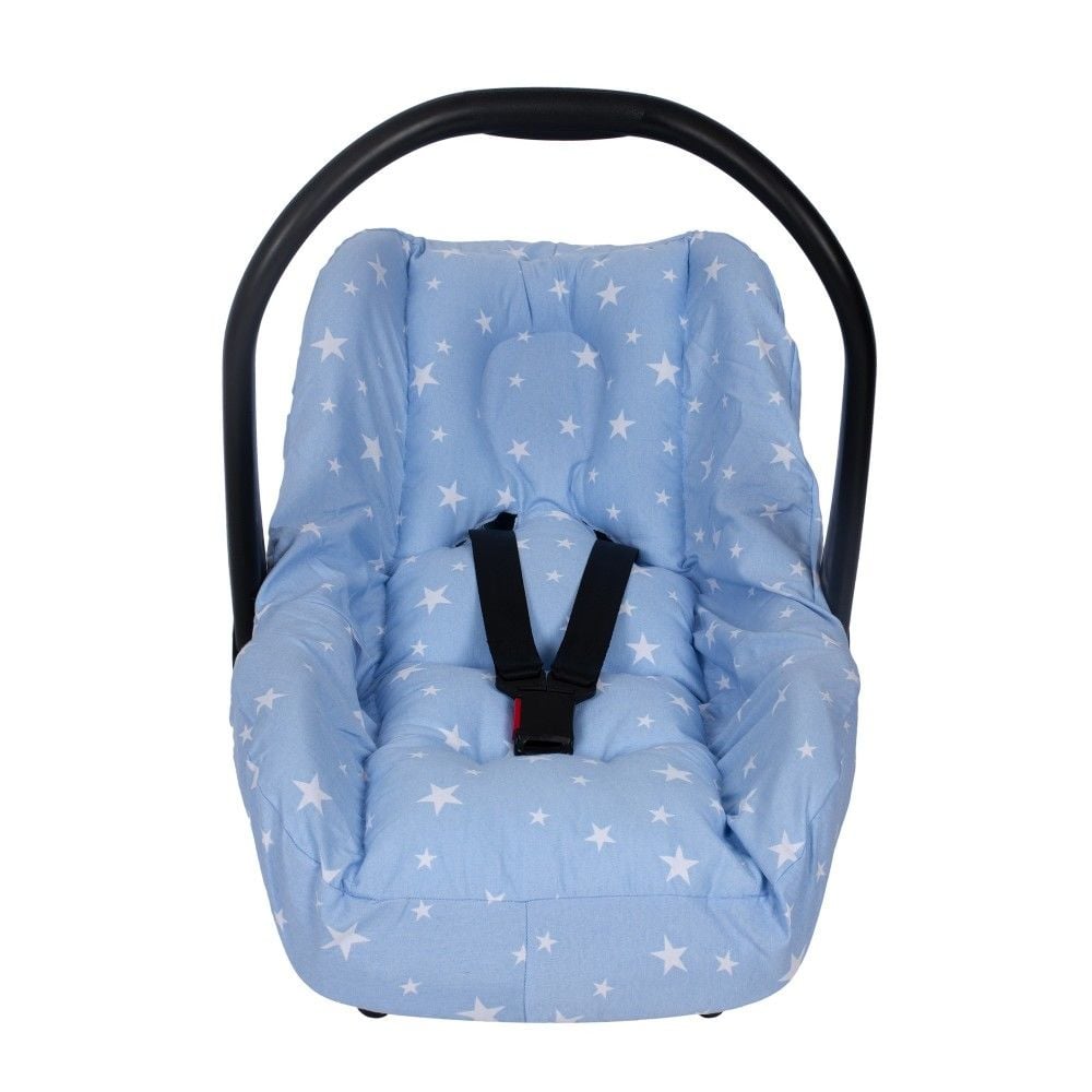 Sevi Bebe Bel Destekli Ana Kucağı Örtüsü Art-61 Mavi Yıldız