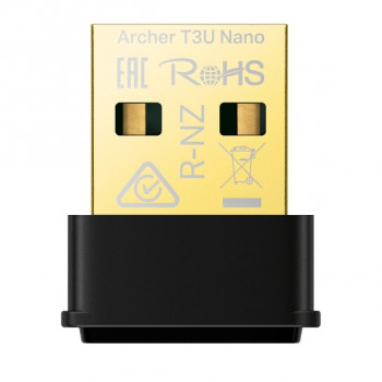Tp-Link Archer T3U Nano 1300Mbps Dual Band Adaptör
