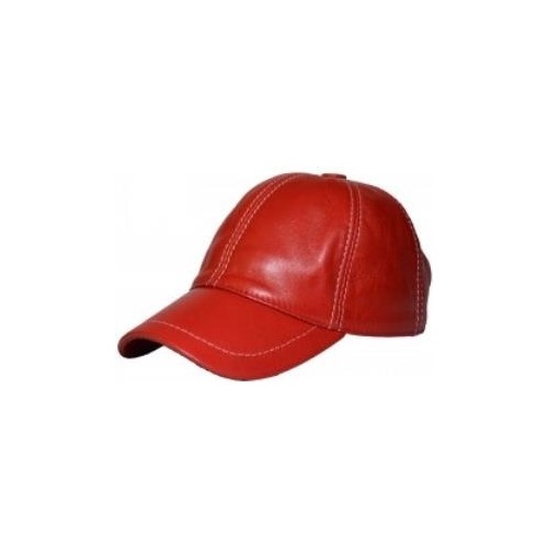 Deri Erkek Beyzbol Kep Şapka (Gerçek Deri )