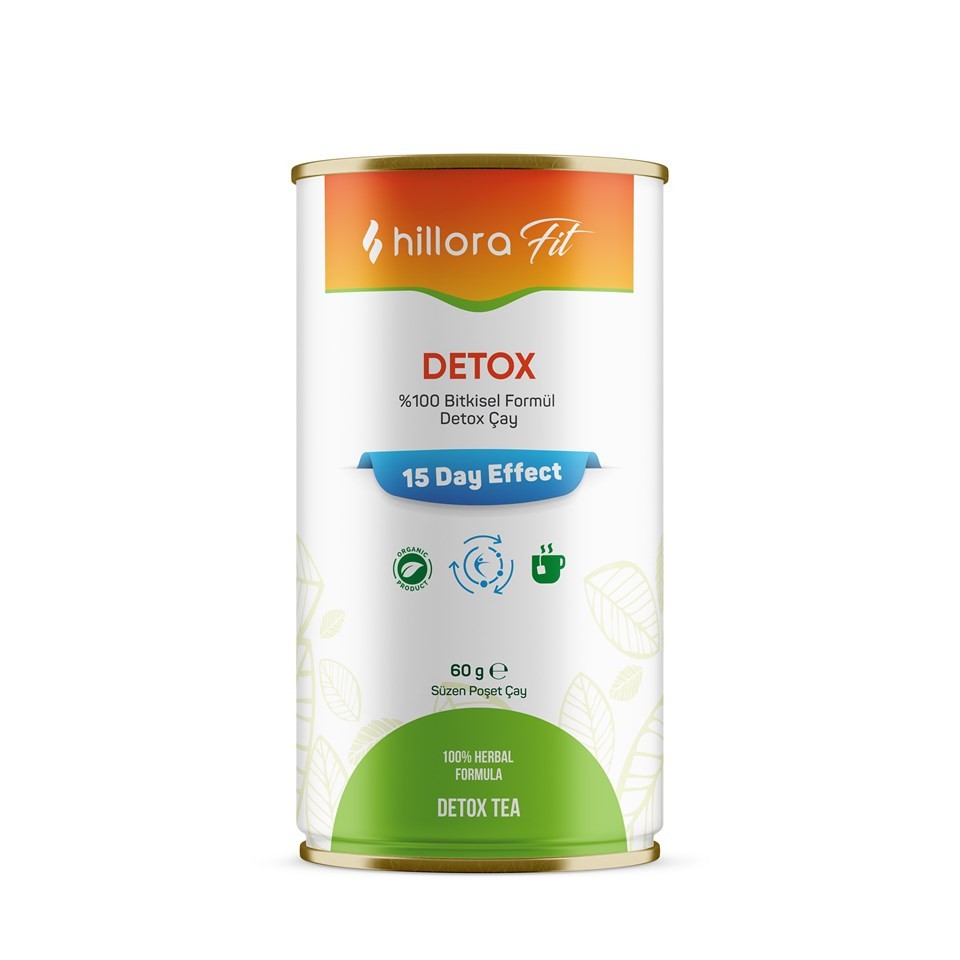 Hillora Fit Detox - %100 Bitkisel Formül Detox Çayı