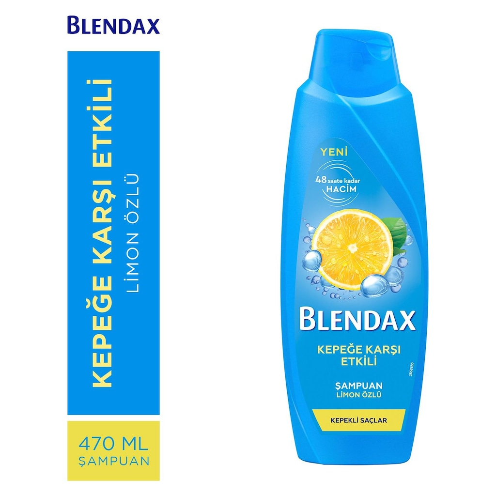 Blendax Kepeğe Karşi Etki̇li̇ Li̇mon Özlü Şampuan 470 Ml