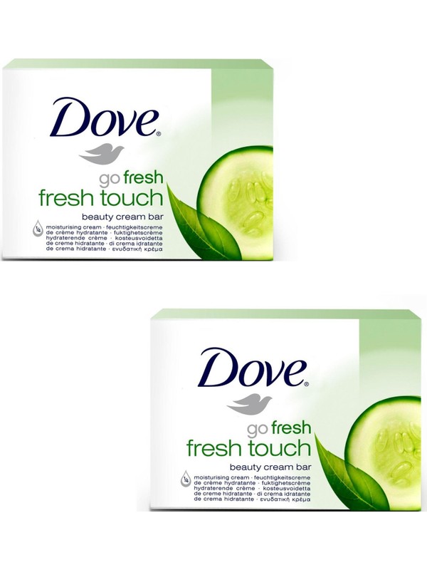 Dove Cream Bar Fresh Touch 90 Gr X 2 Adet