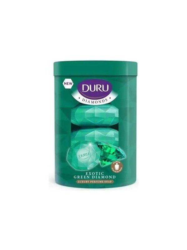 Duru Diamonds Exotic Green Diamond Kati Sabun Yeşi̇l 4*90 Gr