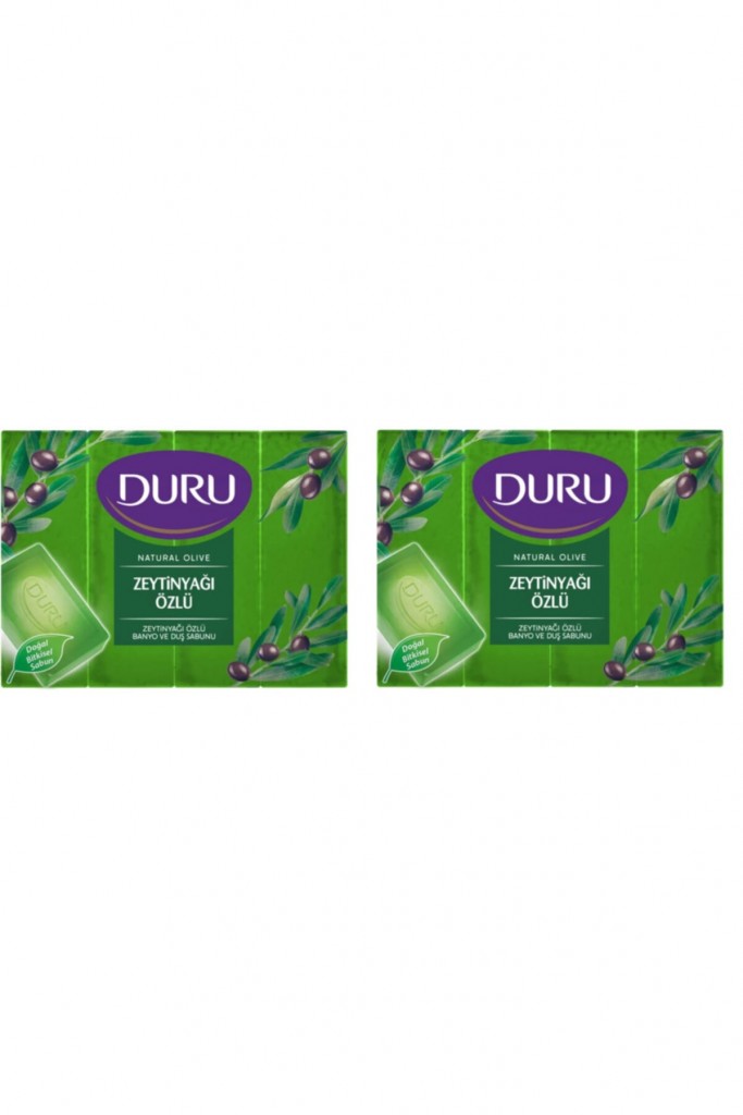 Duru Natural Olive Zeyti̇nyaği Özlü Duş Sabunu 600 Gr (2 Paket)