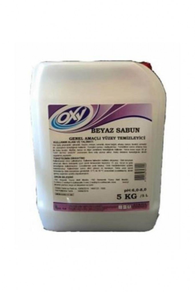 Oxy Genel Amaçli Yüzey Temi̇zleyi̇ci̇ Beyaz Sabun 5 Kg.
