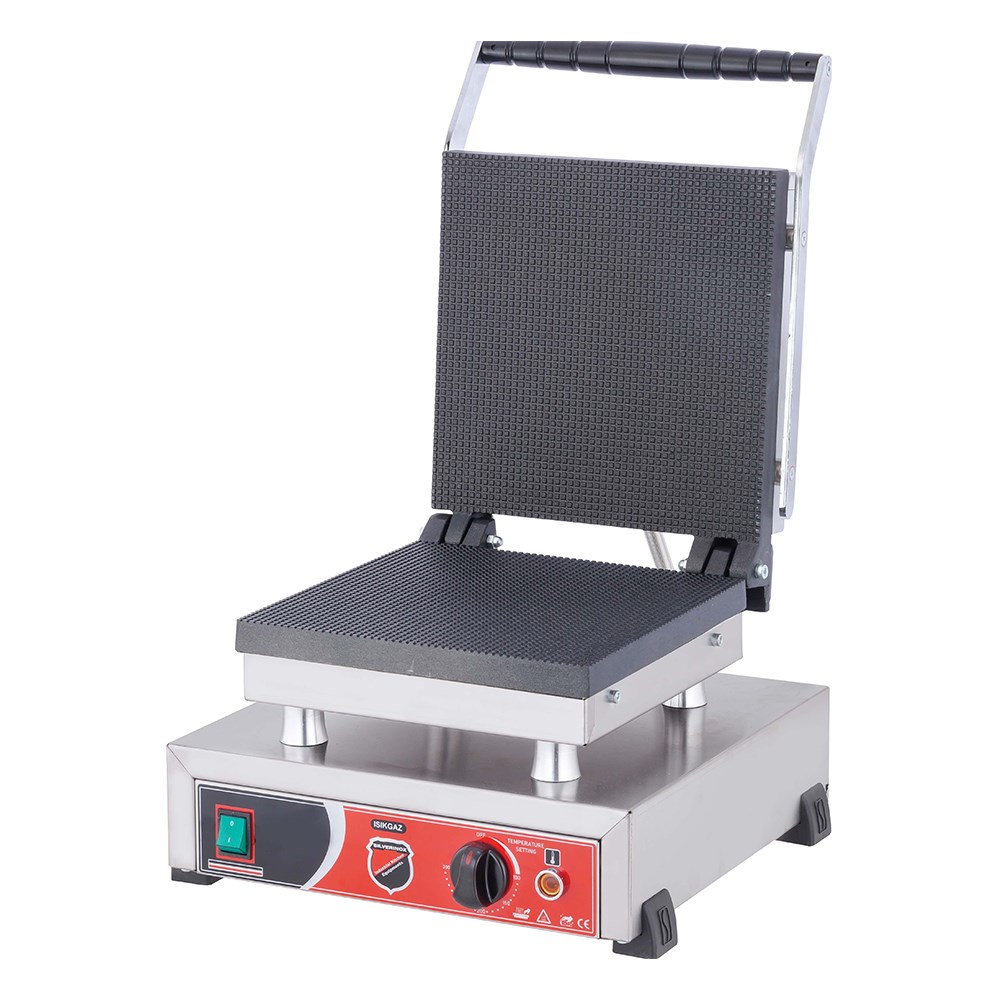 Işıkgaz Silverinox Elektrikli Tekli Kornet Pişirme Makinesi - Cornet