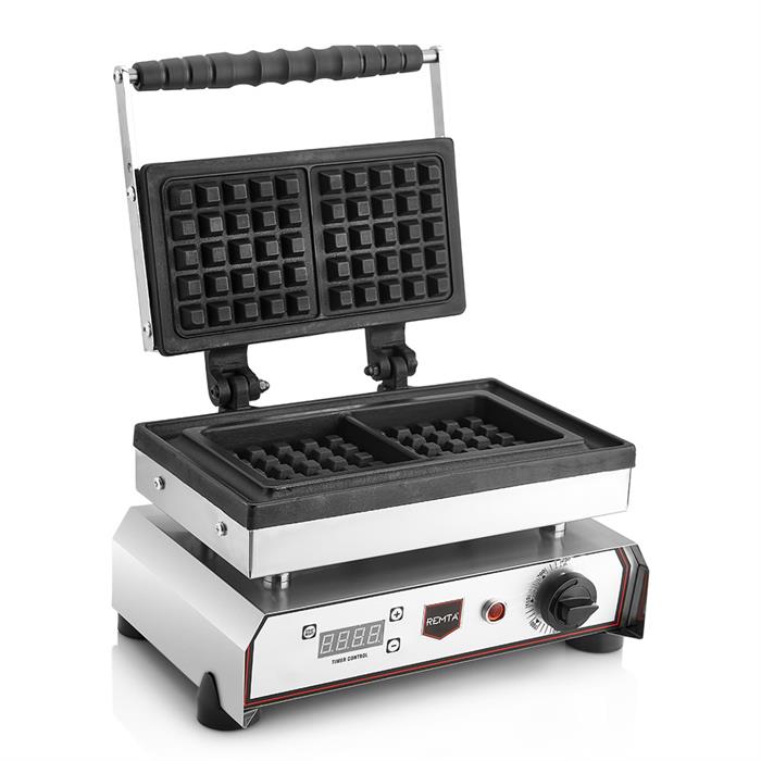 Remta Mini Kare Model Waffle Makinası Elektrikli