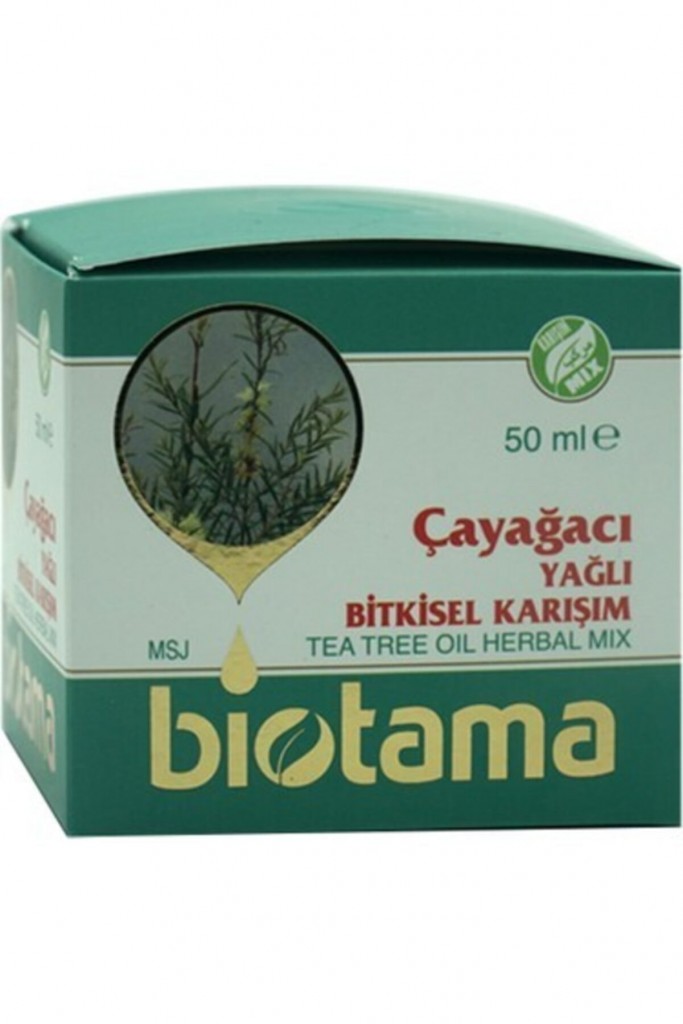 Biotama Çay Ağacı Argan Yağlı Bitkisel Karışımlı Krem 50 Ml