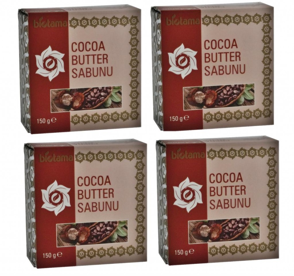 Biotama Doğal Cocoa Butter Sabunu 150 G X 4 Adet