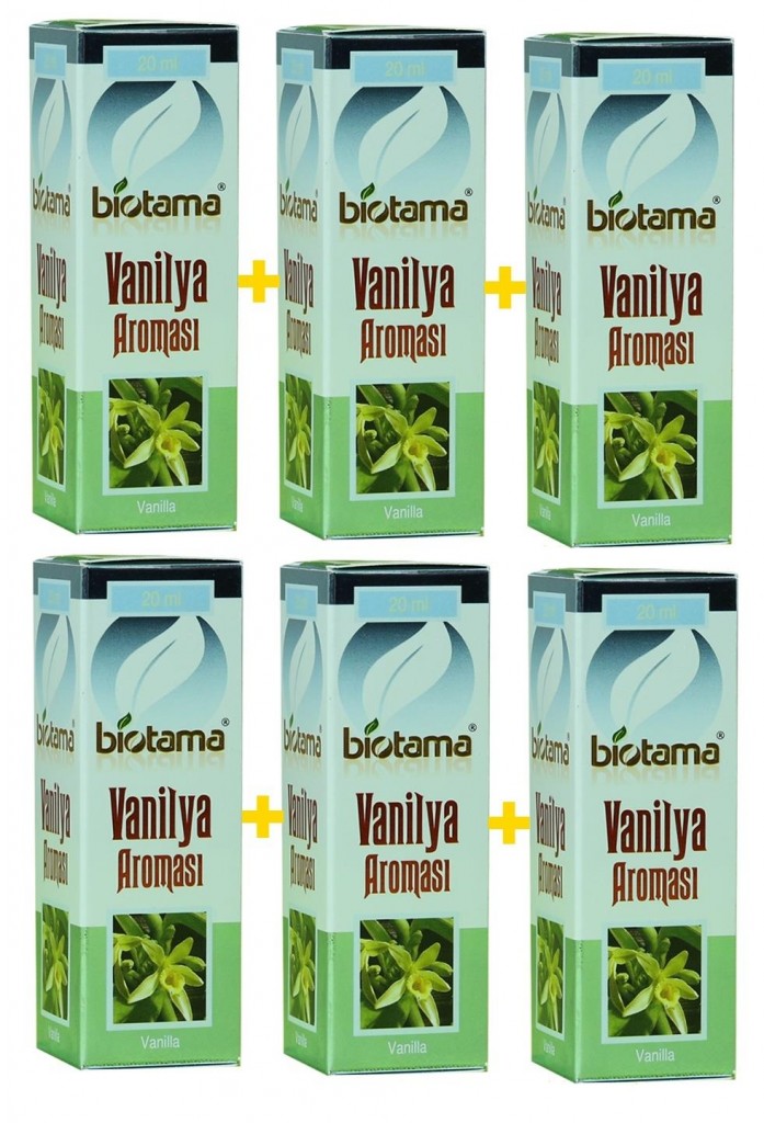 Biotama Vanilya Aroması 20 Ml X 6 Adet