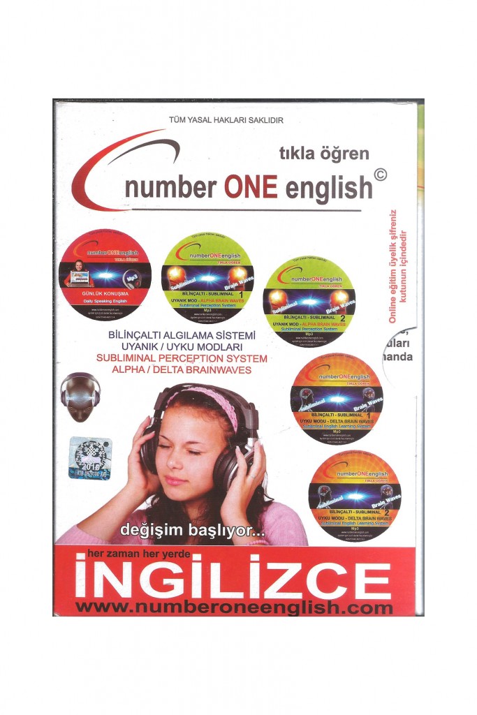 5 Mp3 Cd Bilinçaltı İngilizce Eğitim Seti+ Online Eğitim+ İngilizce  Egramer