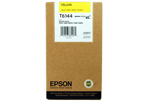Epson T6144 C13T614400 Sarı Kartuş "Eski Tarih"