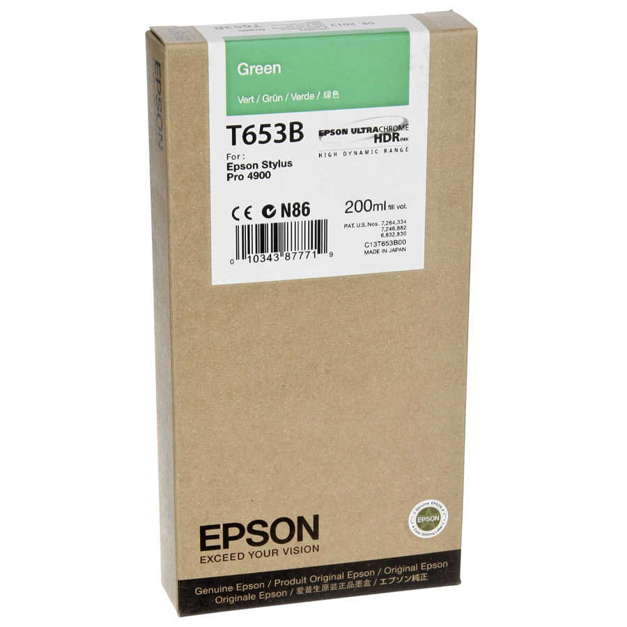 Epson T653B C13T653B00 Yeşil Kartuş Pro 4900