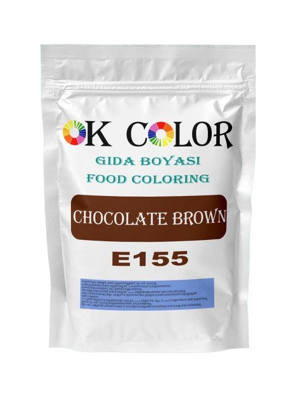 Chocolate Brown E155 Kahverengi Toz Gıda Boyası 100Gr