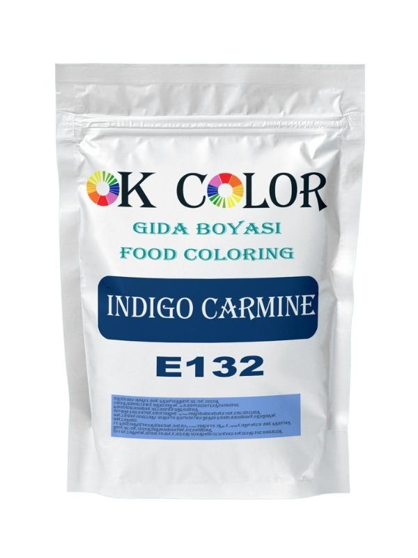 Indigo Carmine E132 Indigo Karmin Koyu Mavi Toz Gıda Boyası 100Gr