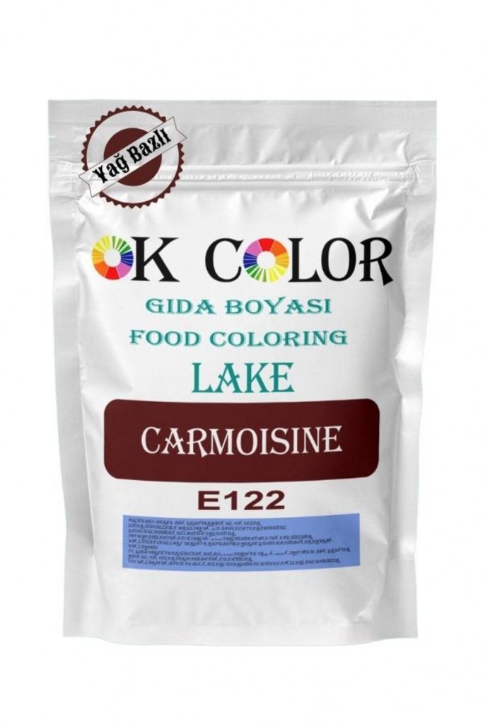 Lake Carmoisine E122 Vişne Kırmızısı Yağ Bazlı Toz Gıda Boyası 250 Gr