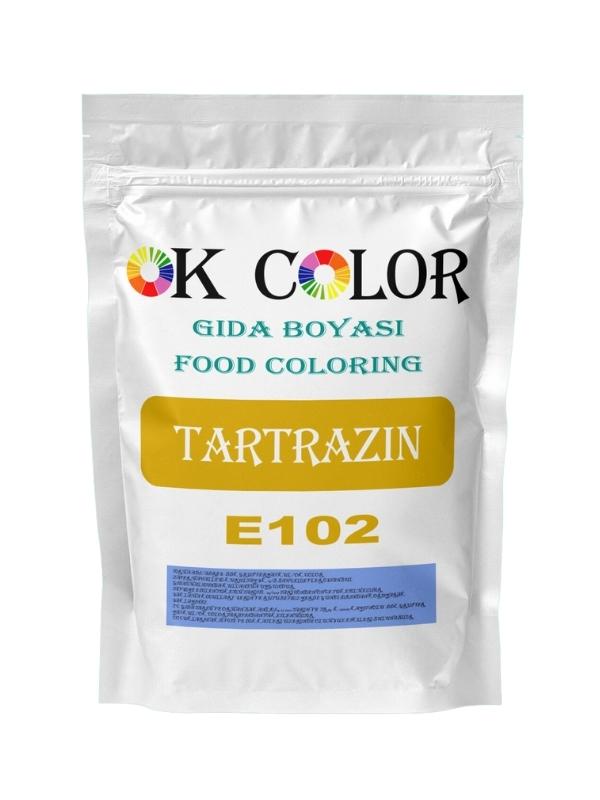 Tartrazine E102 Tartrazin Sarı Toz Gıda Boyası 1Kg