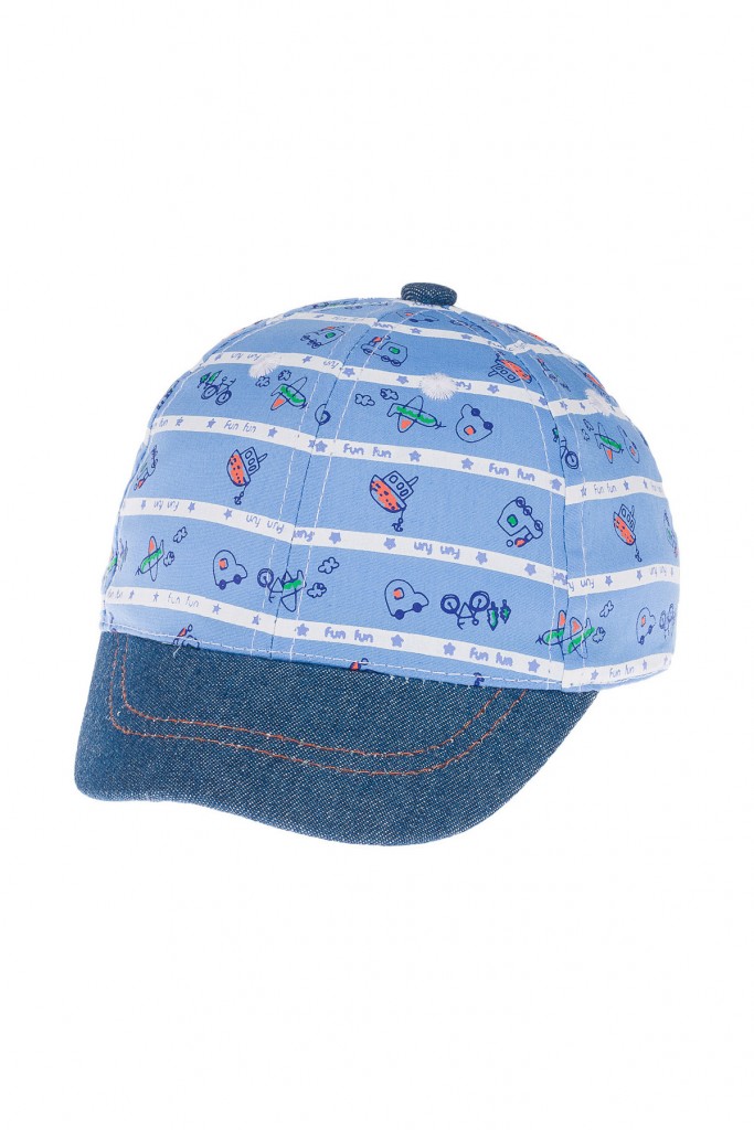 Ki̇tti̇ 1010-10 Erkek Çocuk Yazlik Şapka 0-18 Ay