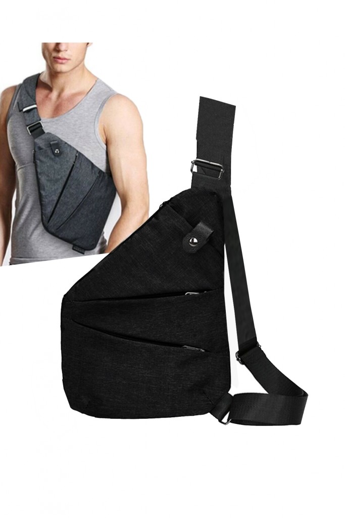 Bagorama Unisex Omuz Çapraz Askı Göğüs Ve Sırt Bodybag Çanta