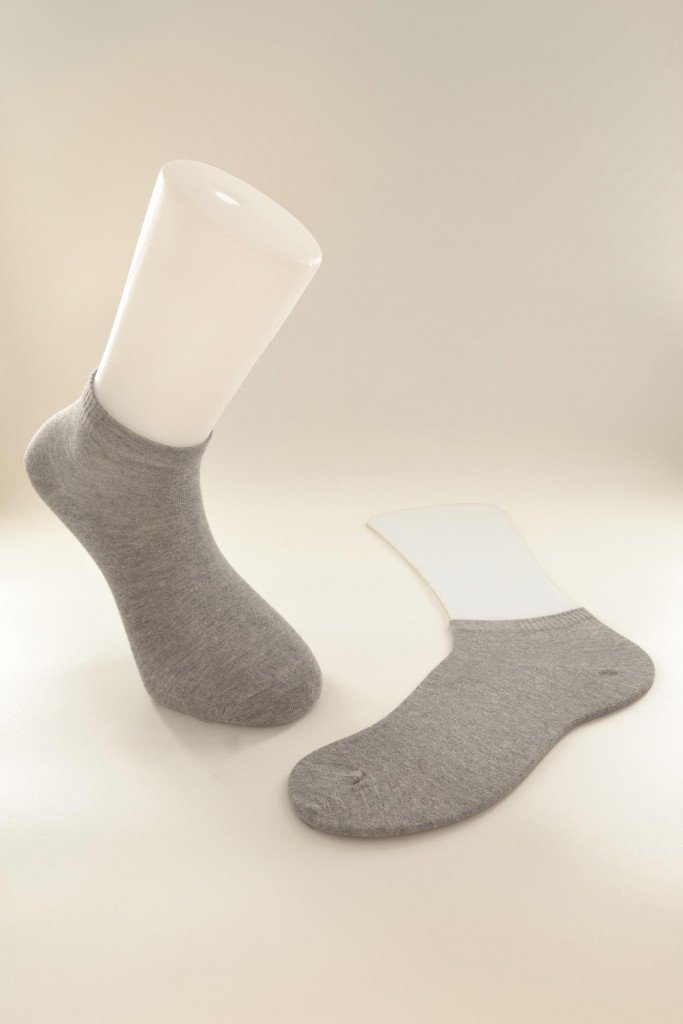 Dündar Erkek Plus Dikişsiz Kokulu Penye Patik Çorap