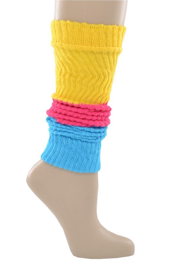 Flora Bayan Renkli Tozluk Aerobik Bot Çorap