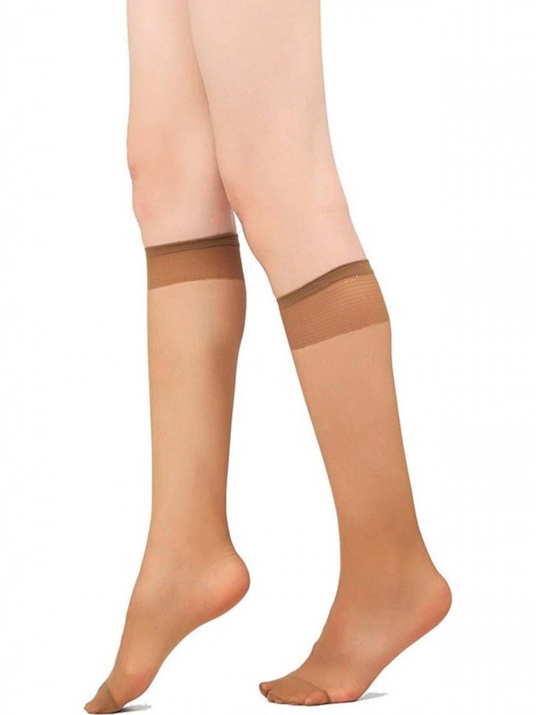 Kadın Diz Altı Pantolon Çorabı 20 Den Mat Burnu Takviyeli Dayanıklı Esnek  Müjde  -