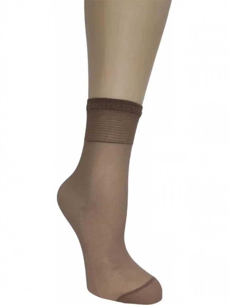 Kadın Soket Çorap 24 Lü 20 Den Mat Burnu Takviyeli Dayanıklı Esnek  Müjde  -