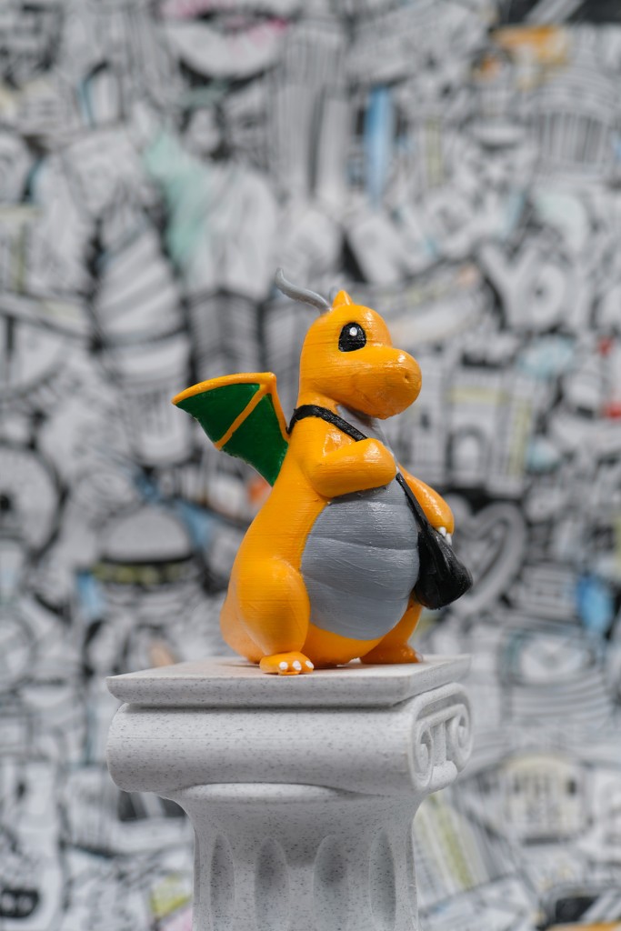 Dragon Pokemon Figür Figürler 3D Figür Oyun Figürleri Avatar Figür