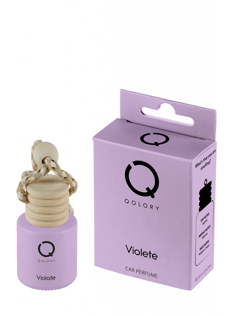 Qolory Violete Car Perfume 10 Ml Oto Araç Kokusu